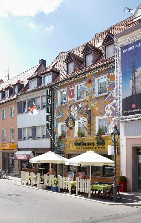 Goldenes Fass